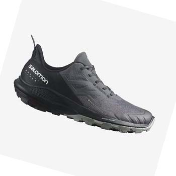 Salomon OUTPULSE GORE-TEX Túracipő Férfi Szürke | HU 2044YXF